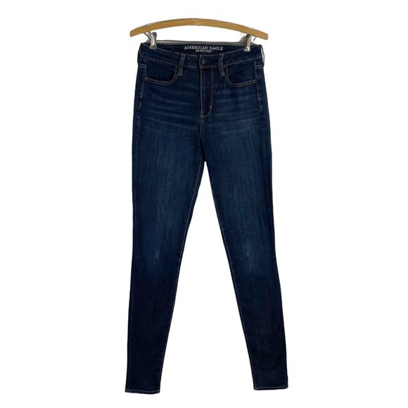 AMERICAN EAGLE OUTFITTERS Super Hi-Rise Jegging | Size 4 X-Long - Picture 1 of 7